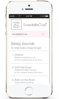 SwaddleDesigns - SwaddleClub - Sleep Sounds